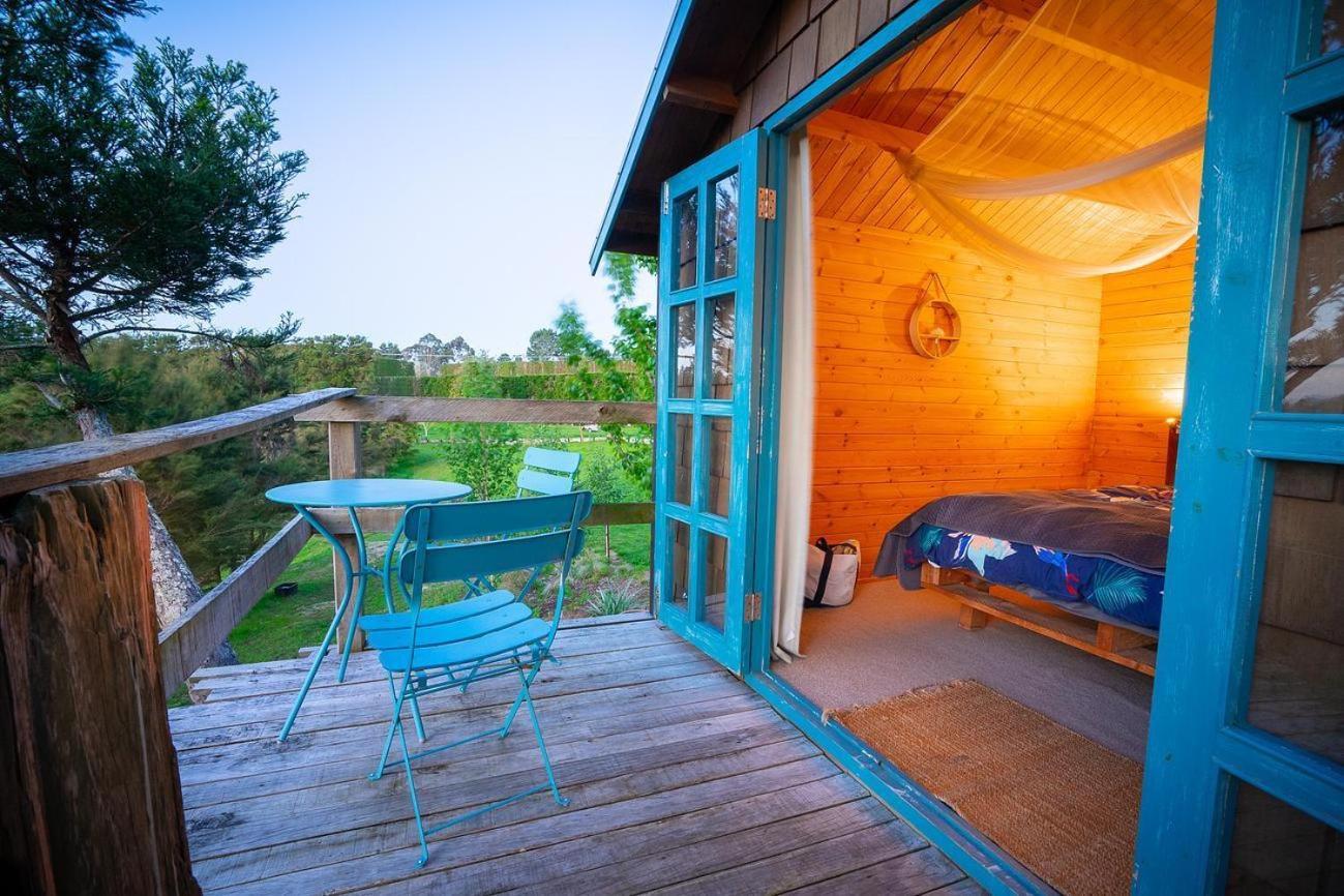 Tui Ridge Eco Cabins Aongatete Buitenkant foto