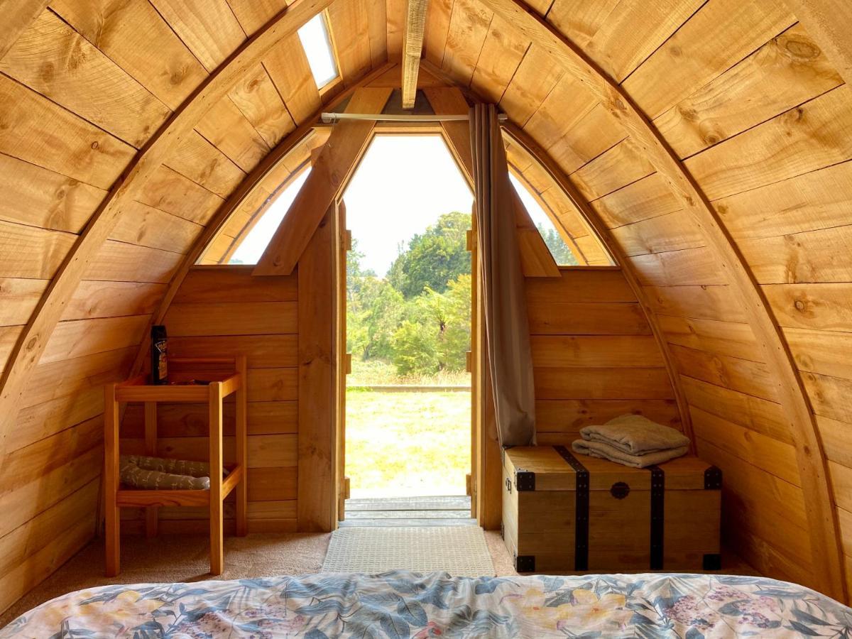 Tui Ridge Eco Cabins Aongatete Buitenkant foto